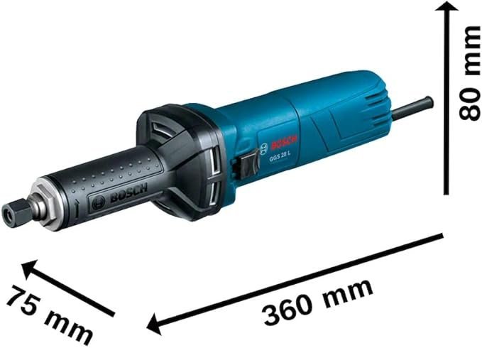 Um dos destaques do nosso TOP 3, Retificadeira Reta Elétrica
BOSCH GGS 28L