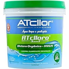 TOP 3 Melhor Cloro Concentrado
ATCLLOR
Multifuncional 3×1