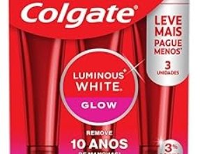 CREME DENTAL CLAREADOR | TOP 3 Melhor Creme DENTAL CLAREADOR Custo Benefício 2 TOP 3 Melhor Creme Dental Clareador
COLGATE
Luminous White Glow