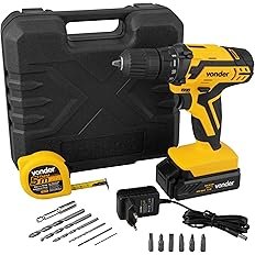 FURADEIRA E PARAFUSADEIRA | TOP 3 Melhores Parafusadeiras e Furadeiras Custo Benefício 8 TOP 3 Melhor Parafusadeira e Furadeira
VONDER PFV012