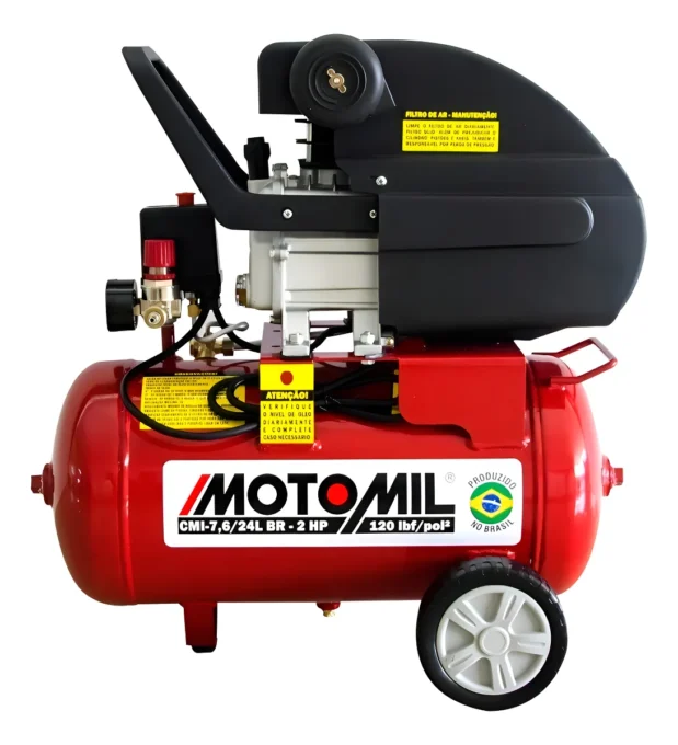 COMPRESSOR DE AR | TOP 3 Melhor COMPRESSOR DE AR Custo Beneficio 8 Um dos escolhidos do nosso TOP 3 Melhor Compressor de Ar
MOTOMIL CMI 7,6/24L