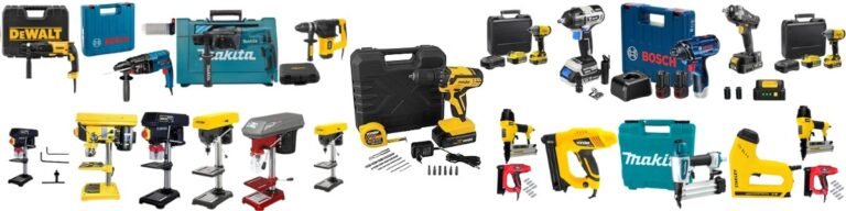 Em destaque a lista de todas as ferramentas do Guia Completo de Furação e Fixação