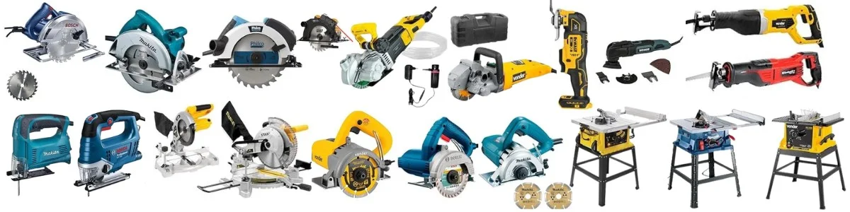 Em destaque as principais ferramentas do Guia Completo de Serras e Cortadores