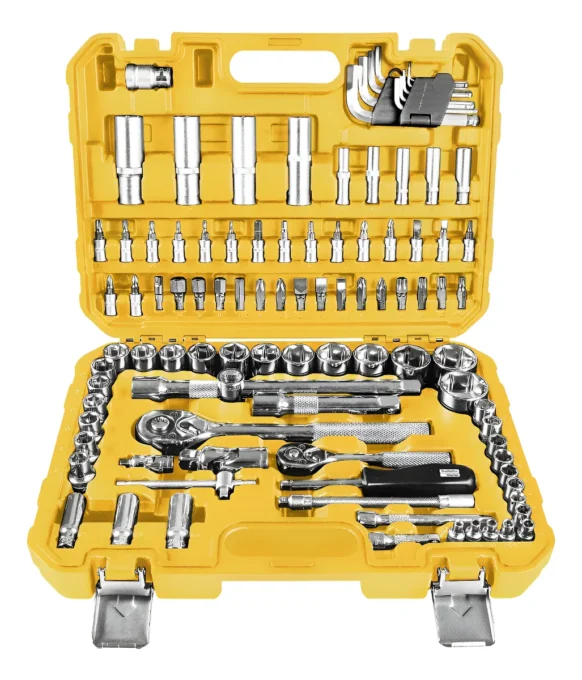 Um dos escolhidos do nosso TOP 3 Melhor Kit de Ferramentas
TRAMONTINA MASTER 99 PEÇAS