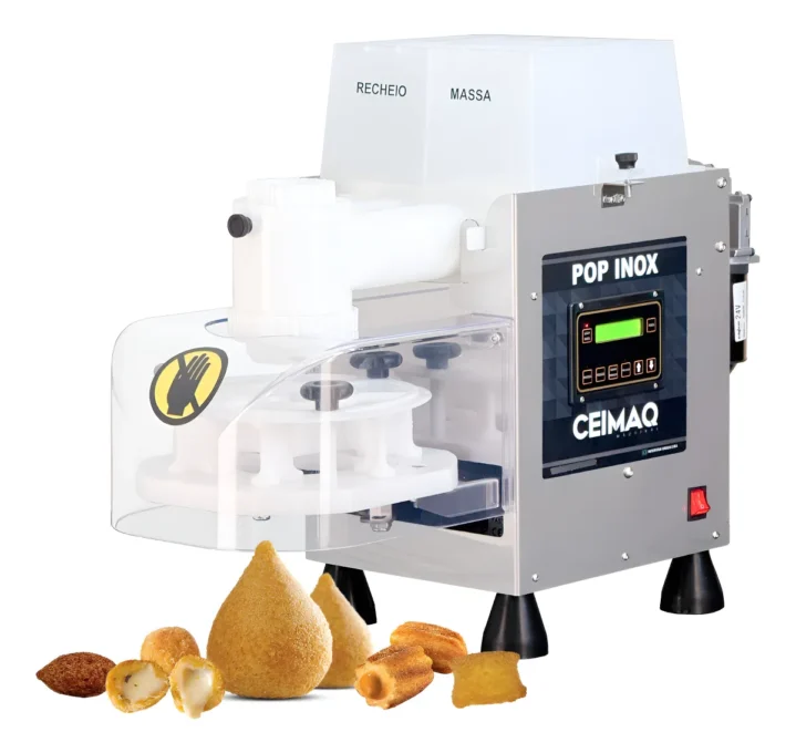 Um dos escolhidos do nosso TOP 3 Melhor Máquina de Fazer Salgados e Doces
POP INOX 5.5 CEIMAQ