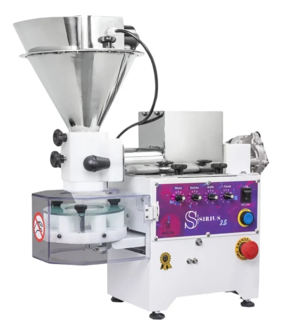 Um dos escolhidos do nosso TOP 3 Melhor Máquina de Fazer Salgados e Doces
SIRIUS 2.5 BAILON