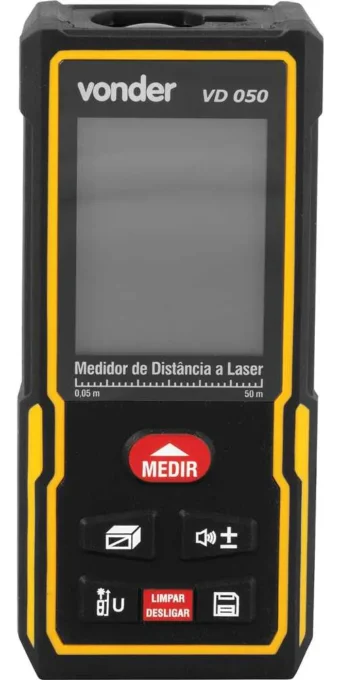 TRENA A LASER DIGITAL | TOP 3 Melhor TRENA A LASER DIGITAL Custo Beneficio 4 Um dos escolhidos do nosso TOP 3 Melhor Trena a Laser Digital
VONDER VD050